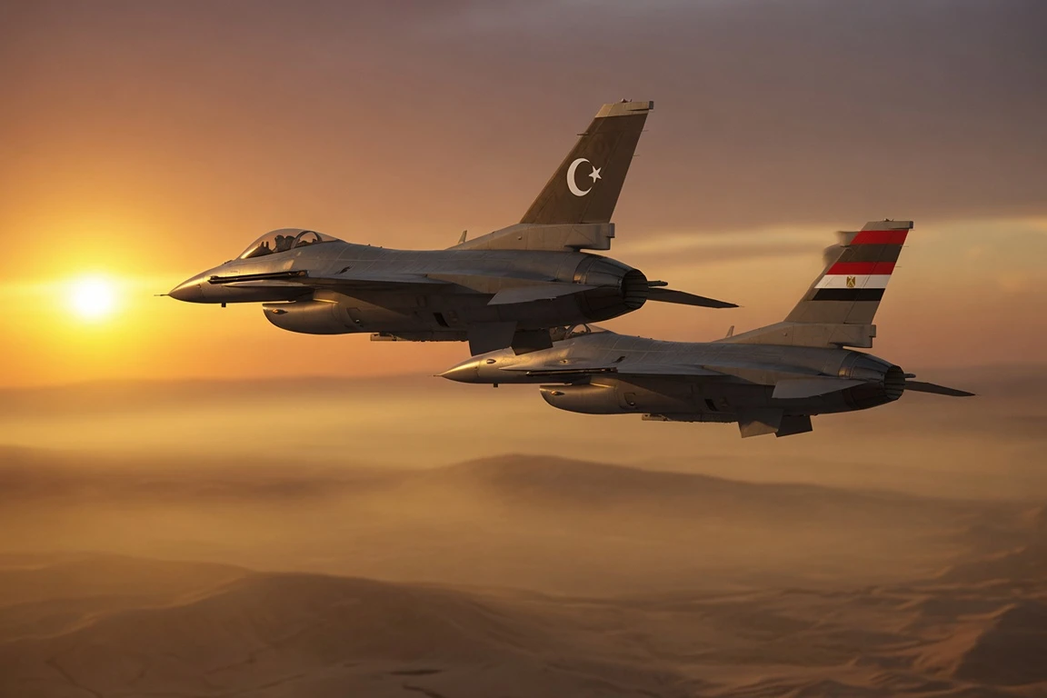 Egypt Turkey joint air force exercise multi-role fighters