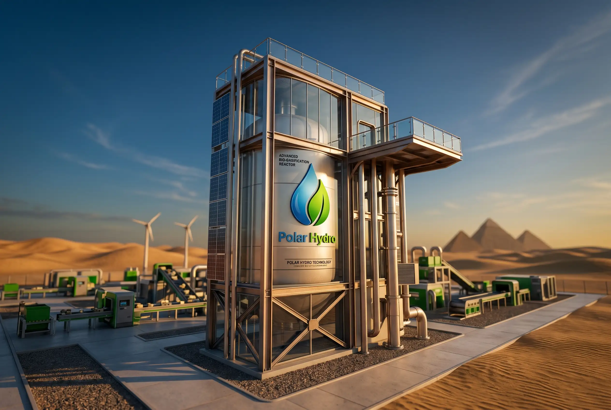 Egypt waste to energy project at Shubramant landfill with UK investment from Polar Hydro.