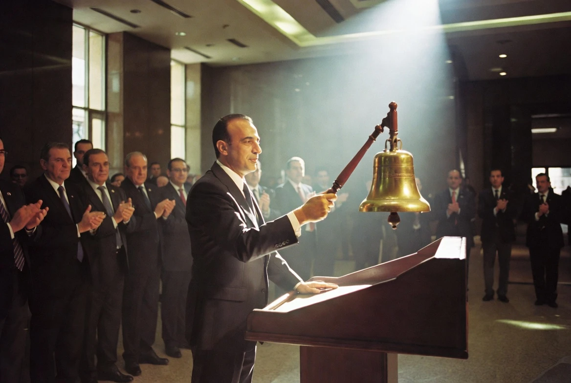 Egyptian Exchange opening bell ceremony for state companies