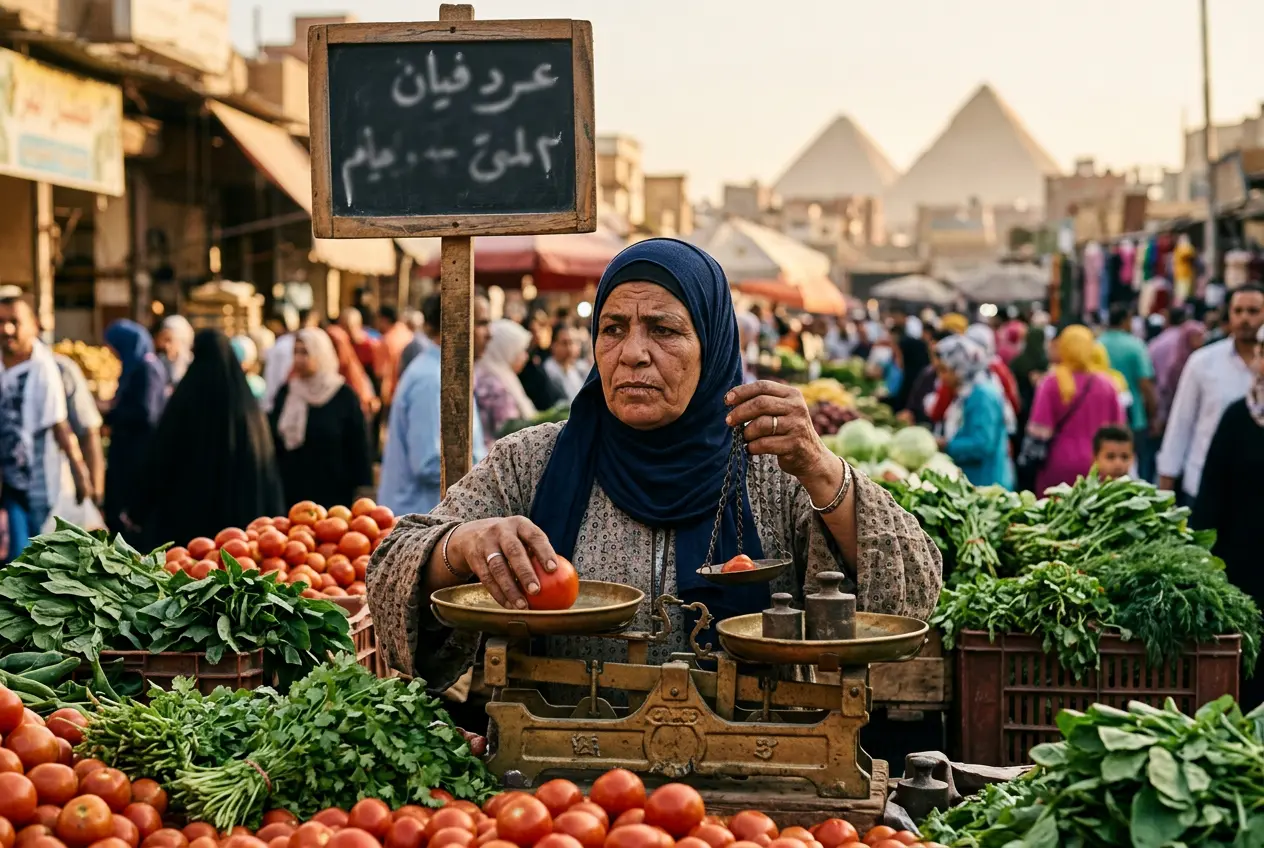Egyptian household crisis from Iran war fuel and food inflation