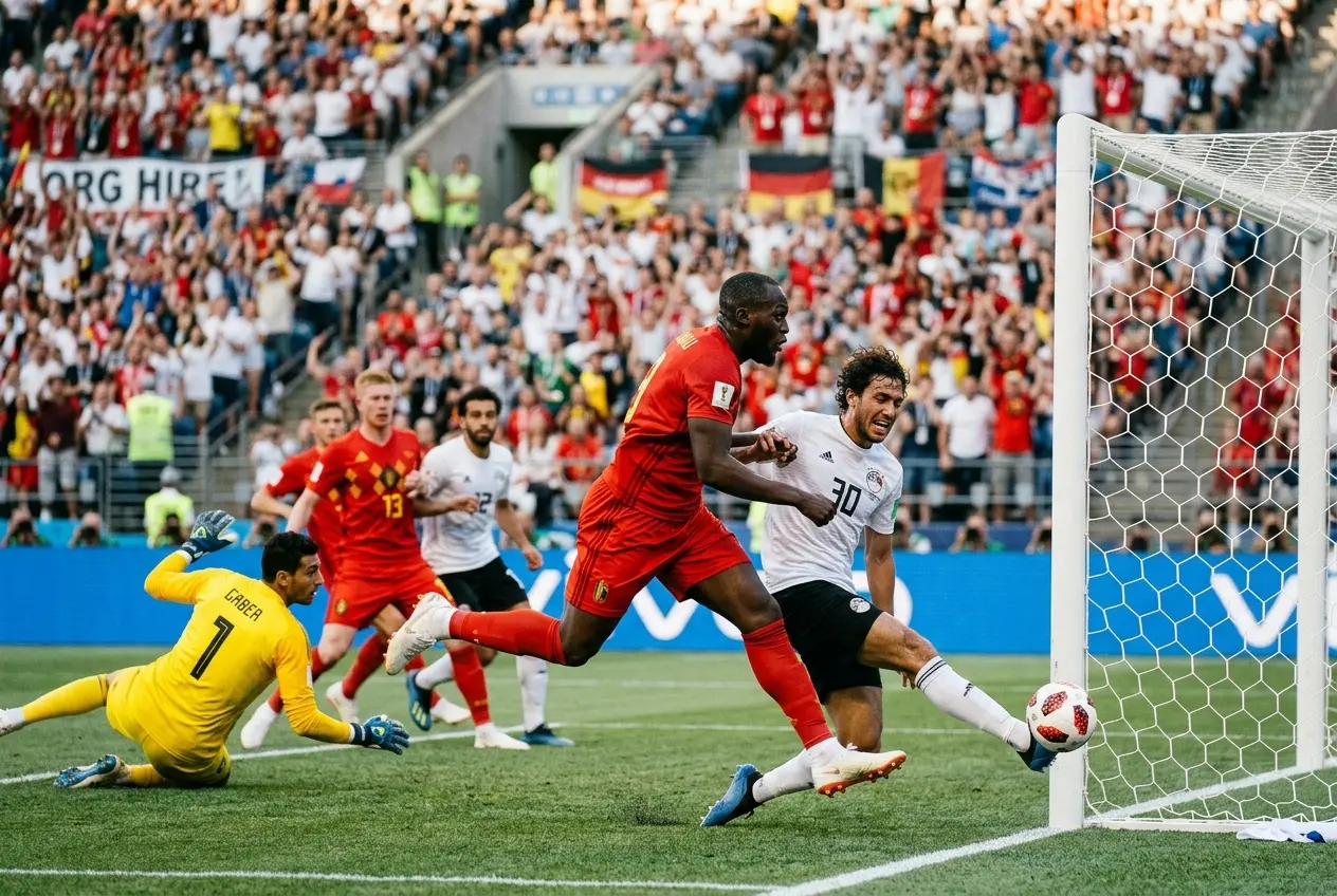Hany own goal Egypt Belgium 2026 World Cup