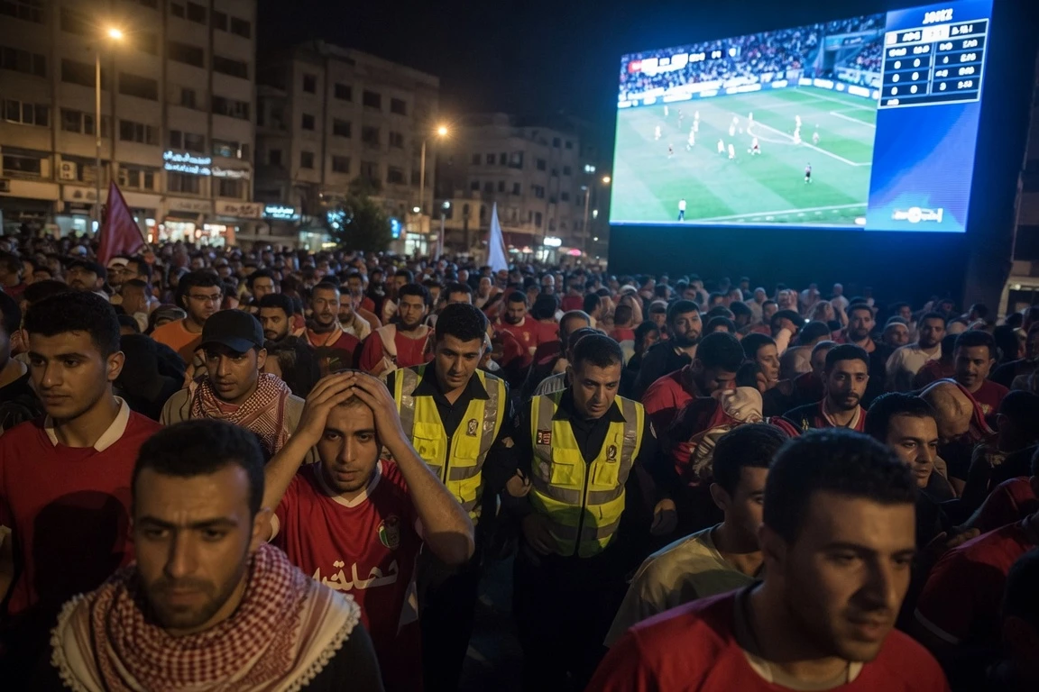 Hashemite Plaza Amman stampede World Cup viewing