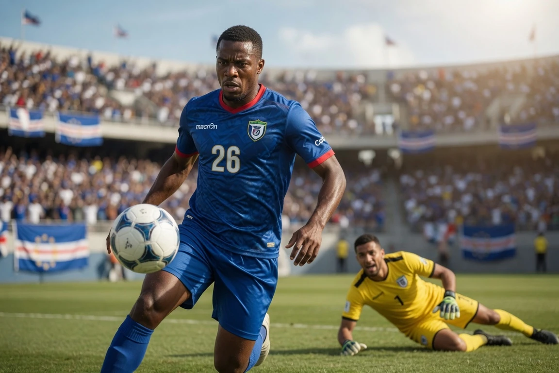 Helio Varela equalizer goal Cape Verde vs Uruguay 2026 World Cup
