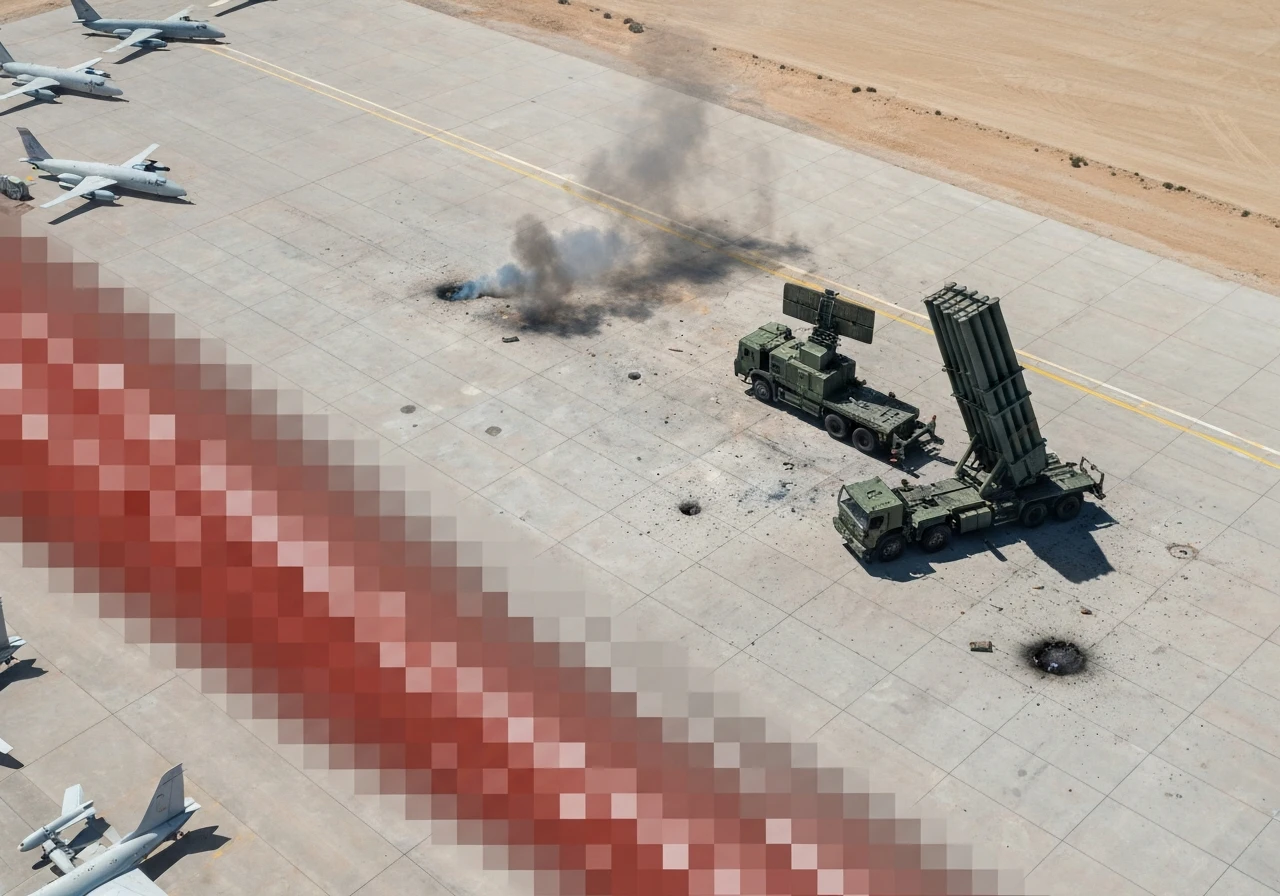 Iran strikes on US military bases damaged three THAAD missile defense batteries across the Gulf.