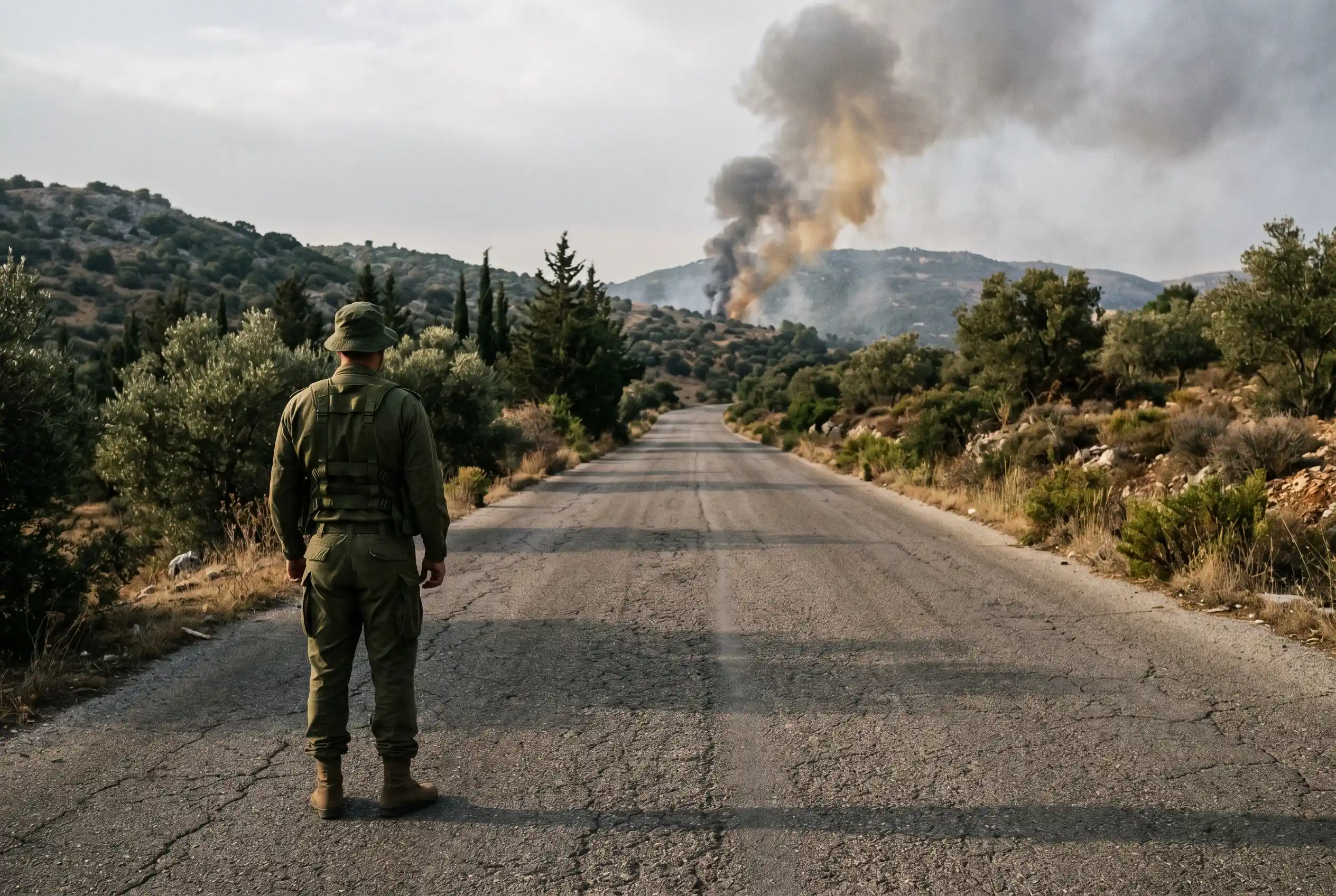 Israel strike Lebanese army soldiers southern Lebanon pilot zone ceasefire