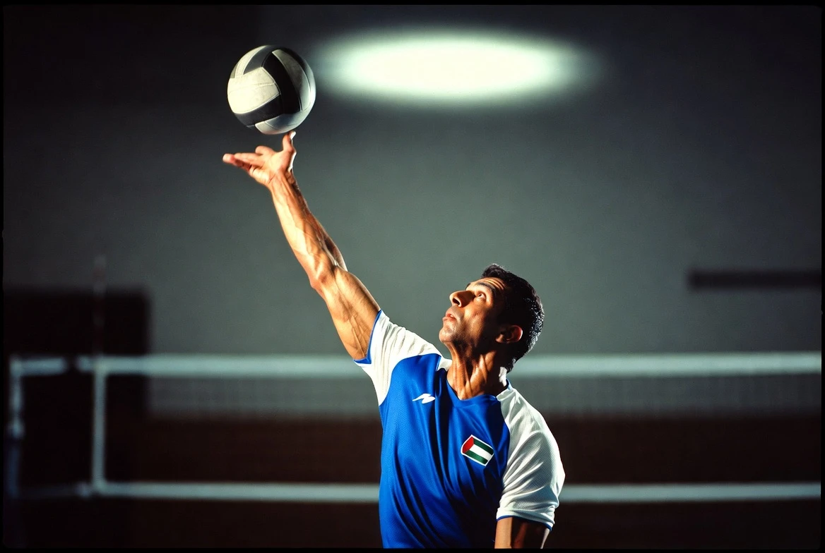 Kuwait volleyball team training camp before West Asia Championship