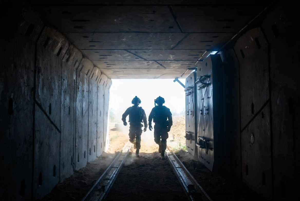 Majdal Zoun tunnel dismantled by Israeli troops in Lebanon