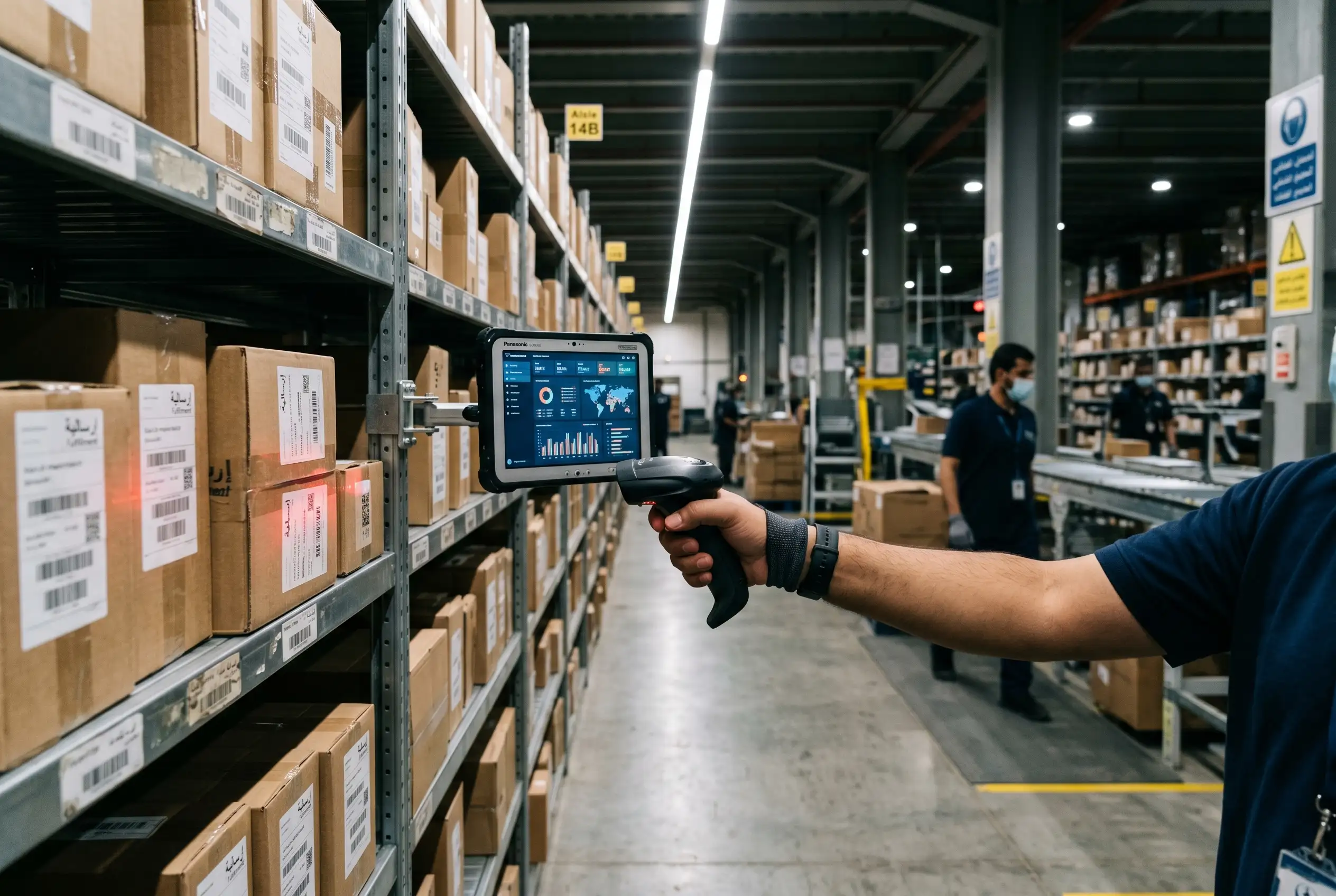 Saudi Arabia e-commerce fulfillment warehouse back-end operations