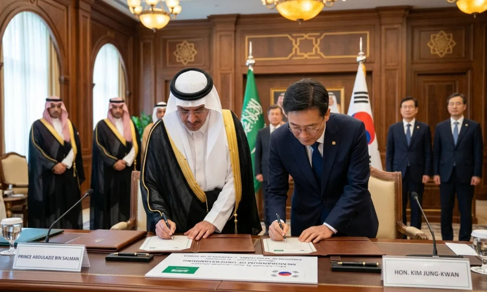 Saudi Arabia, South Korea Sign Oil MoU Tied to a Closed Hormuz