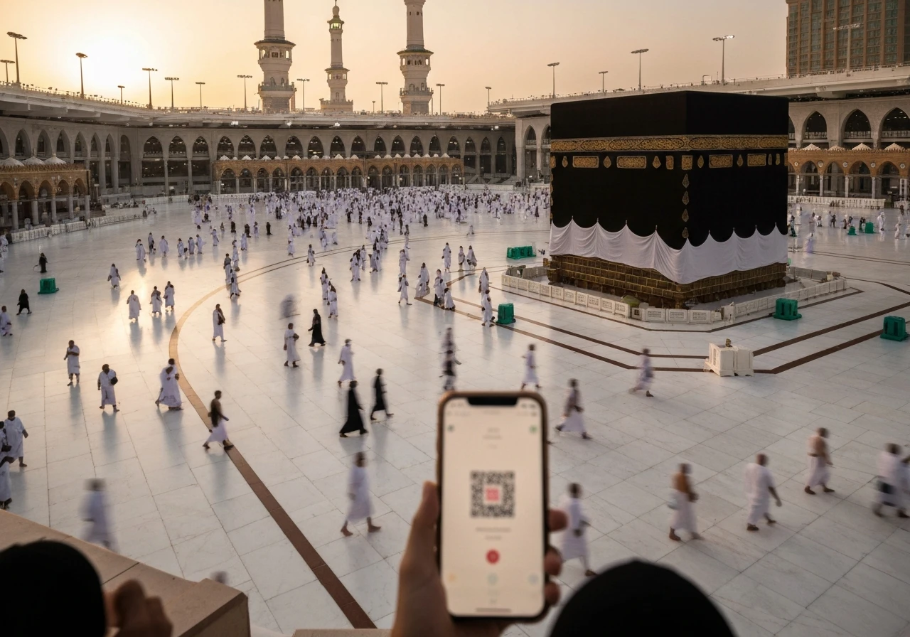 Saudi Arabia Umrah visa 1448 AH season dates and Nusuk pilgrim entry timeline.