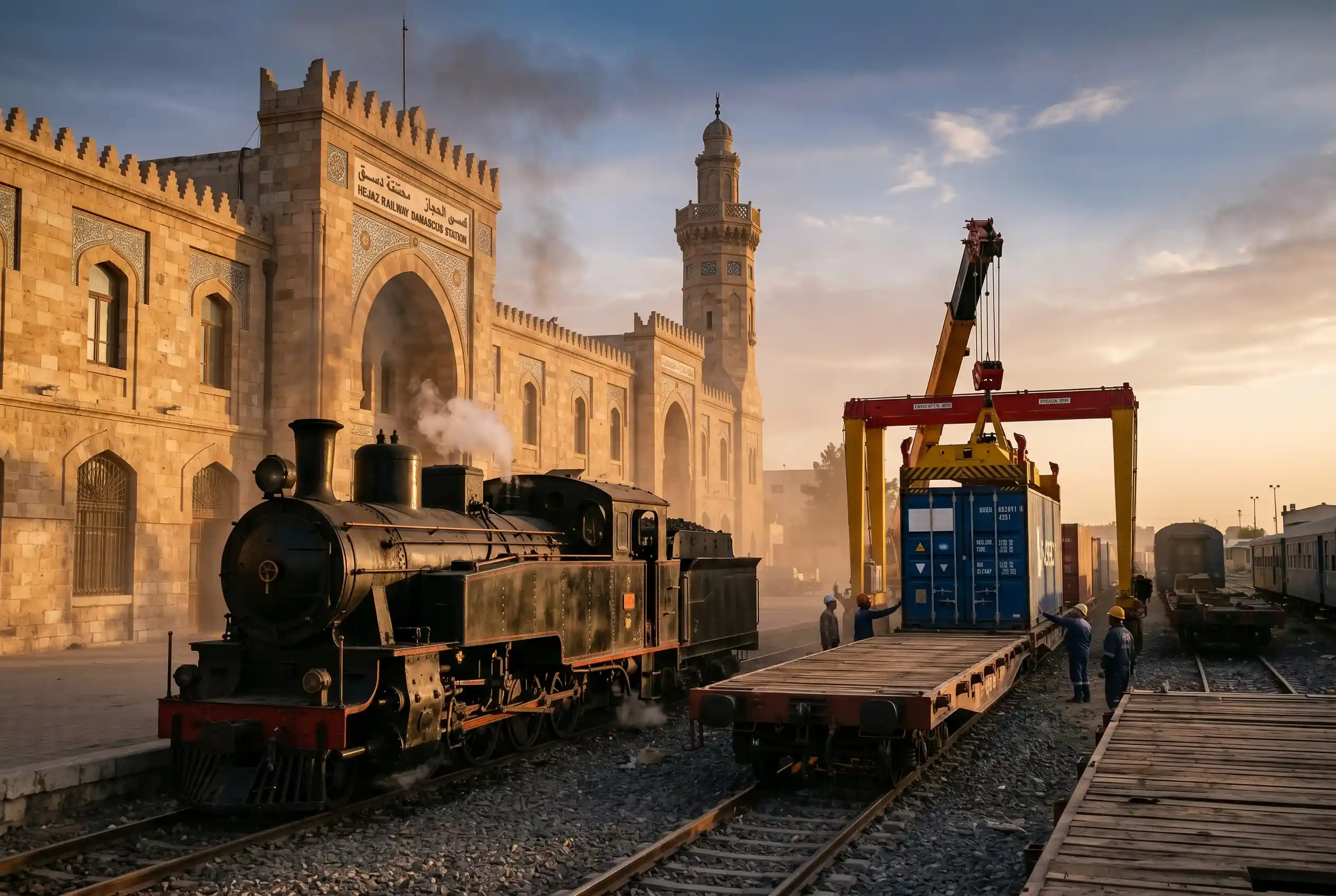 Turkey and Saudi Arabia Hejaz Railway revival bypass Israel