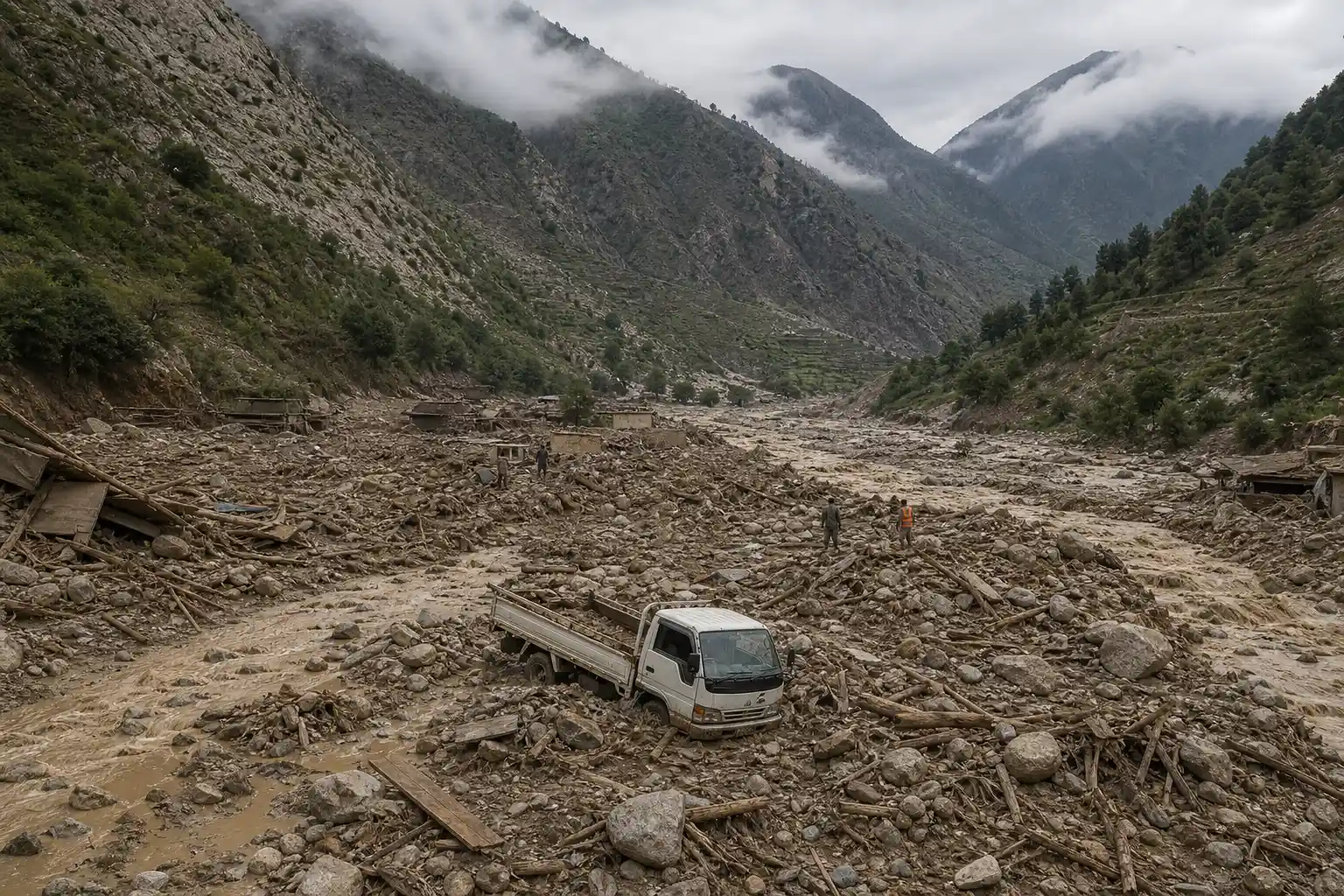 Afghanistan Nuristan flash floods Parun rescue death toll
