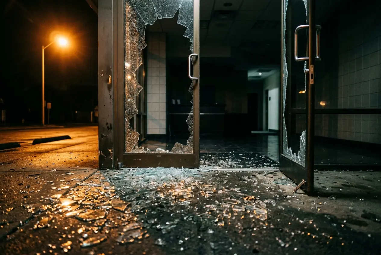 Channel 12 Tel Aviv news office smashed in brick attack
