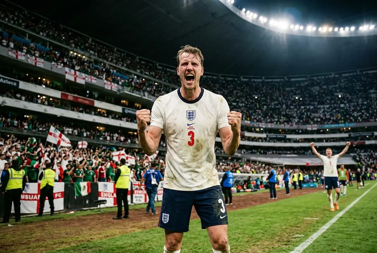 Dan Burn England clearance record Azteca World Cup 2026