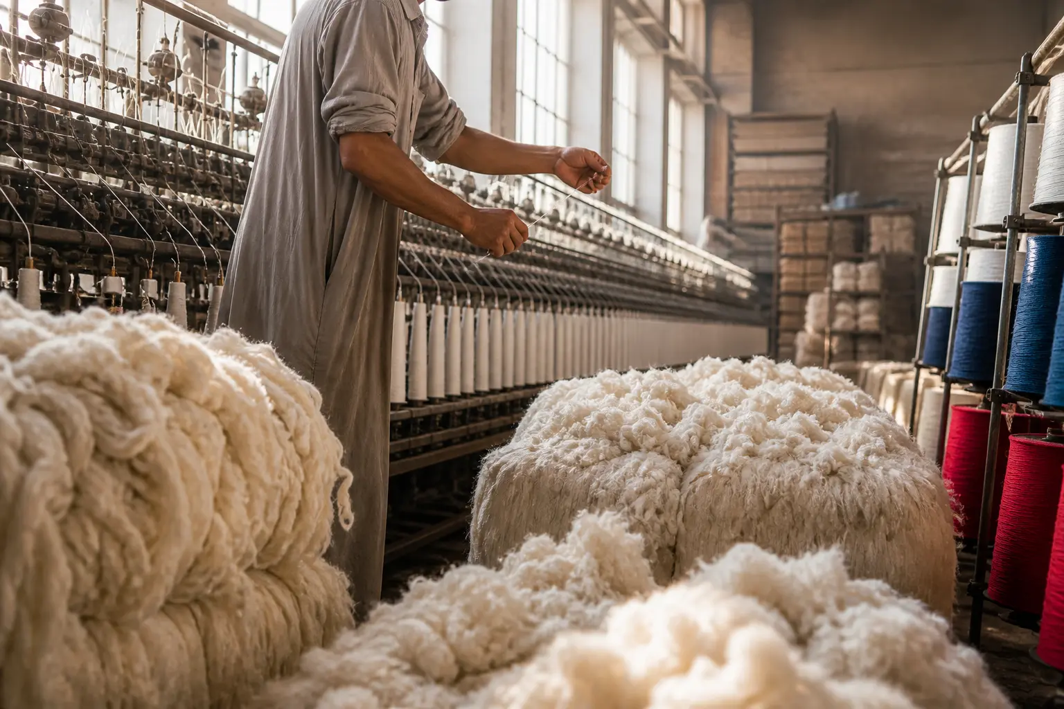Egypt apparel export garment factory spinning mill workers 2026