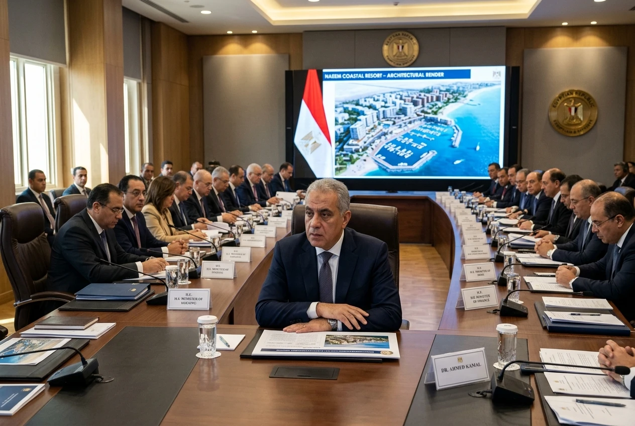 Egypt PM Madbouly chairs Ras El Hekma project review meeting