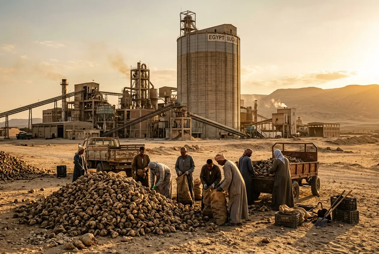 Egypt sugar production Africa largest producer 2035