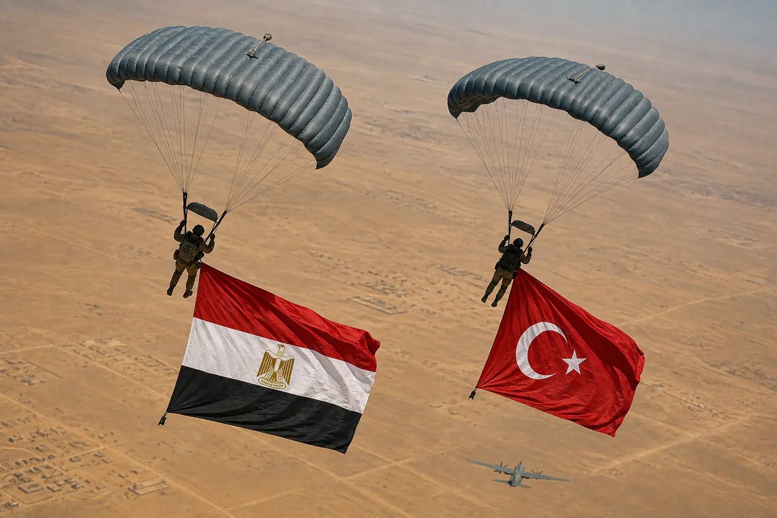 Egypt Turkey Golden Eagle joint military exercise hostage rescue drill