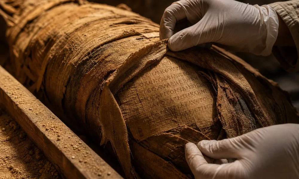 Egyptian Mummy Hid a Fragment of Homer's Iliad for 1,600 Years