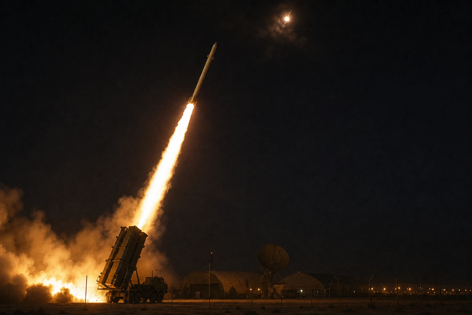 Iran IRGC claims strikes on US military bases Bahrain Kuwait