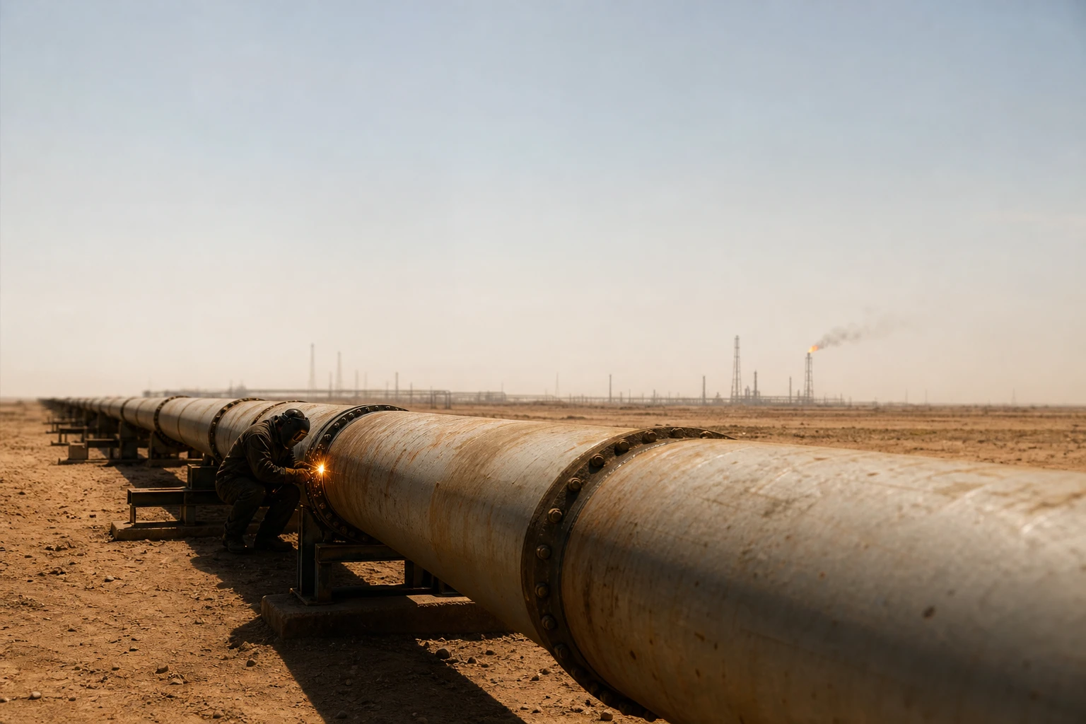 Iraq Jordan Basra Aqaba oil pipeline revival Hormuz crisis