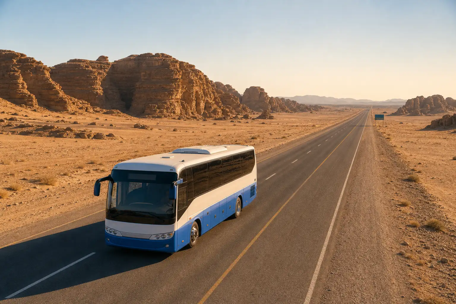 Jordan LTRC smart bus system Ma’an Amman route launch