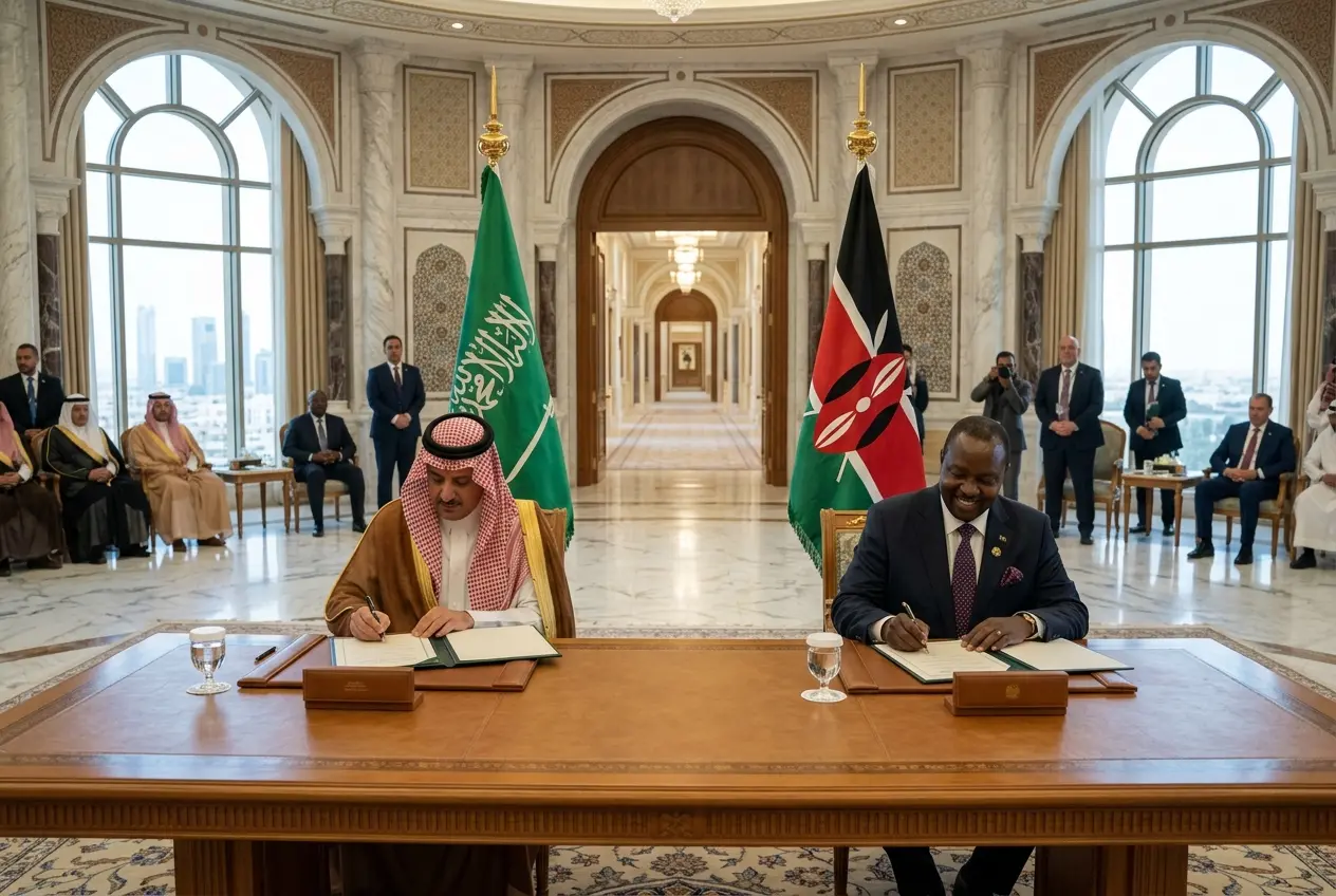 Kenya Saudi Arabia agreements signed in Riyadh