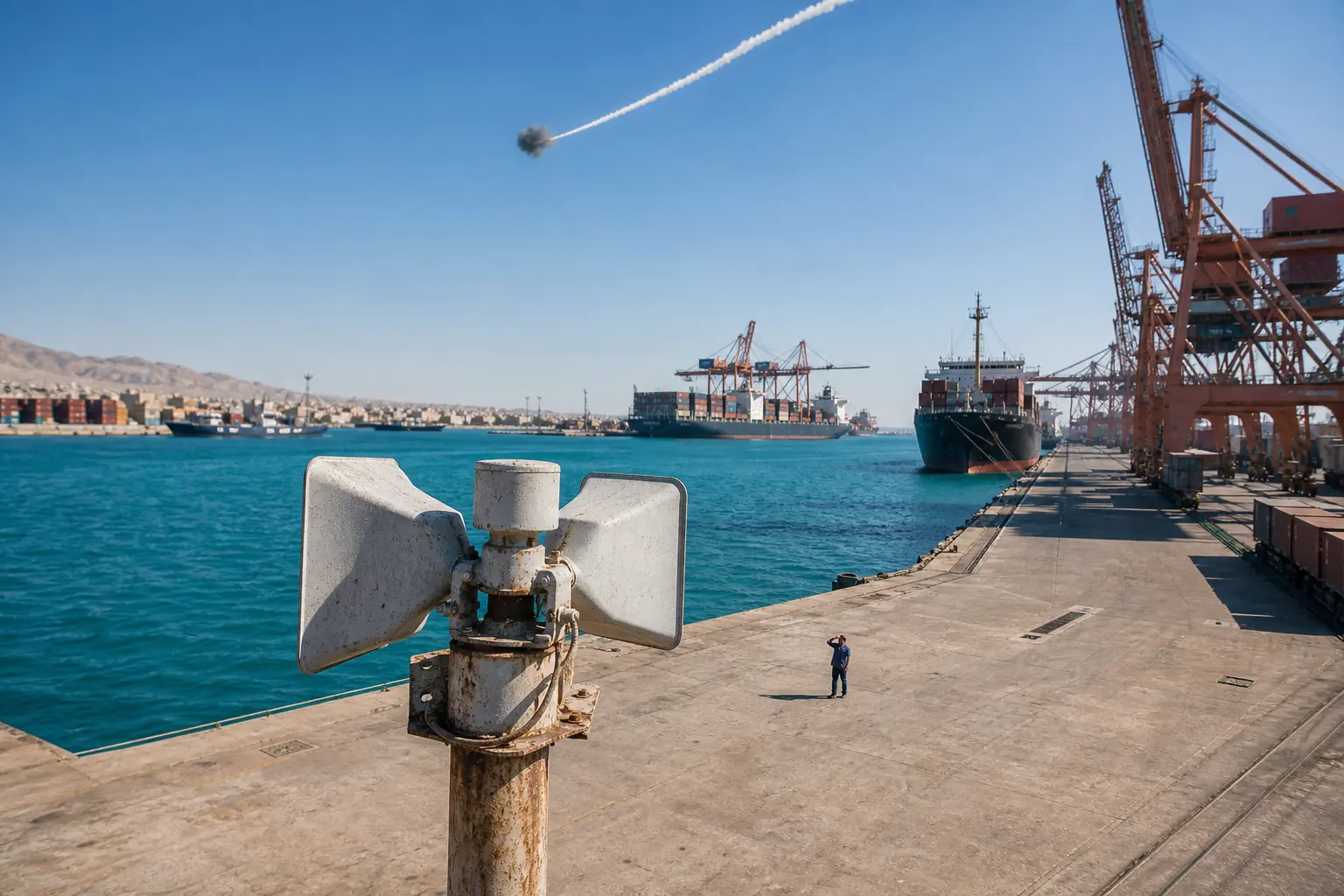 Kuwait desalination plant attack and Jordan Aqaba missile strike