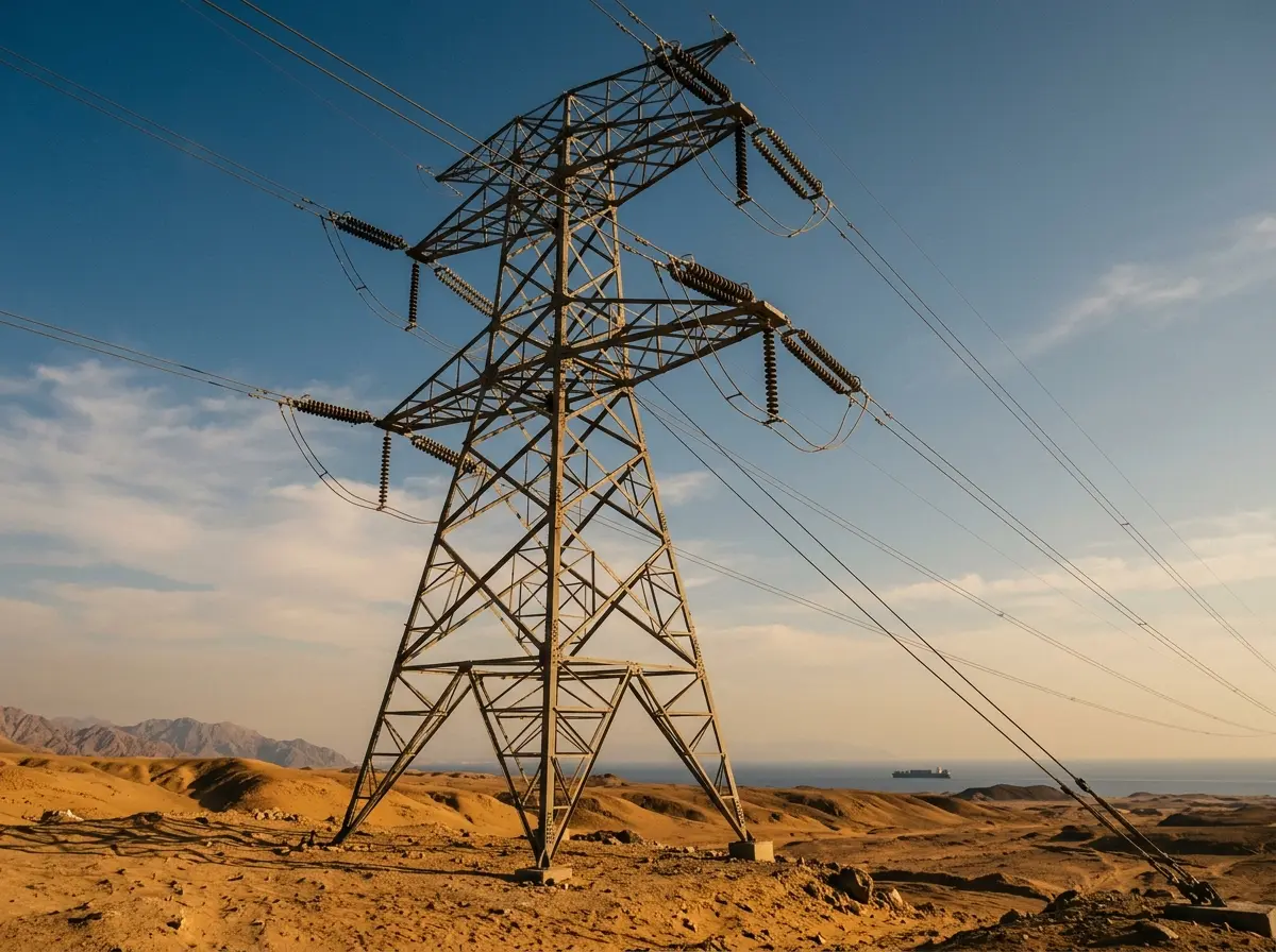 Middle East cross border electricity grid interconnection projects amid Red Sea crisis