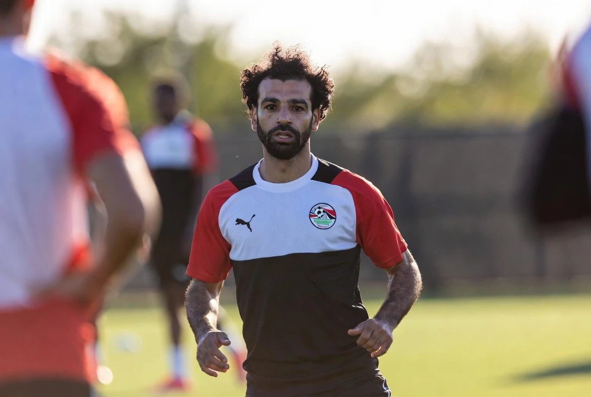 Mohamed Salah training Egypt Socceroos World Cup 2026 fitness test