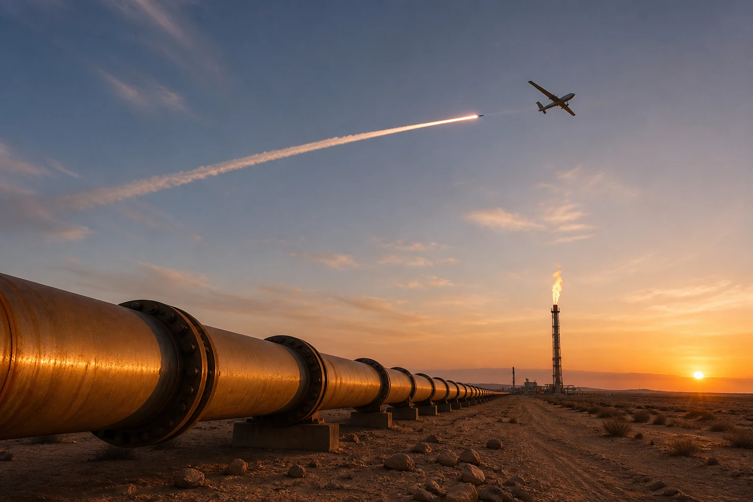 Saudi Arabia drone attack Iraq militias oil facilities Riyadh