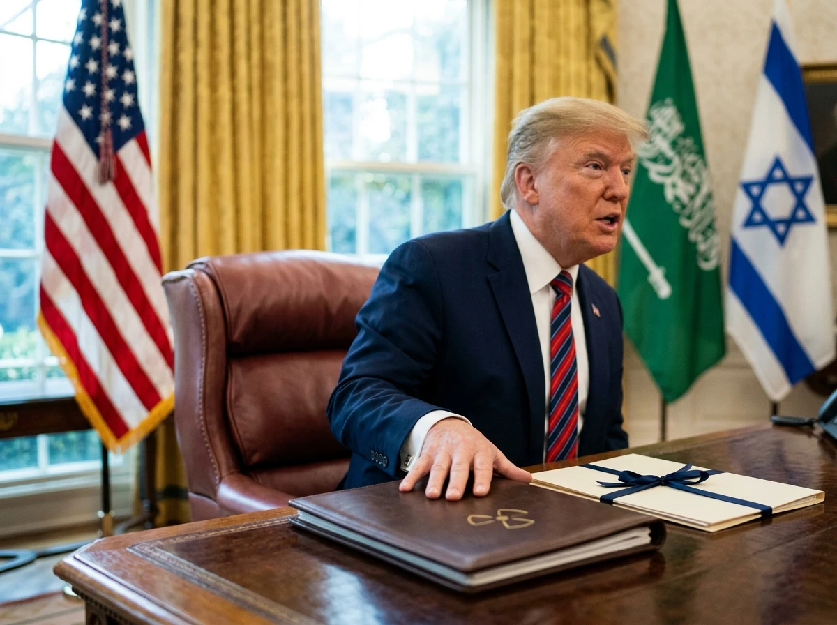 Trump Saudi Arabia Nuclear Deal Abraham Accords Condition Mohammed Bin Salman