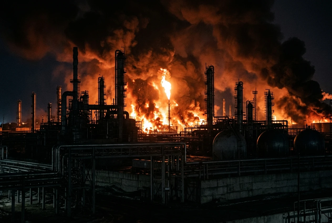 Ukrainian drones strike Omsk refinery in Siberia