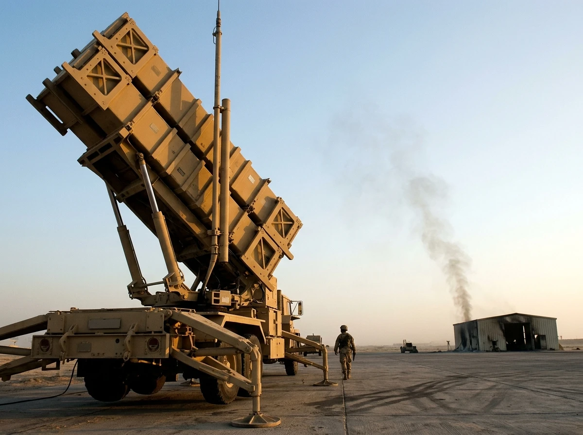 US Patriot interceptor missile shortage during Iran war Gulf bases