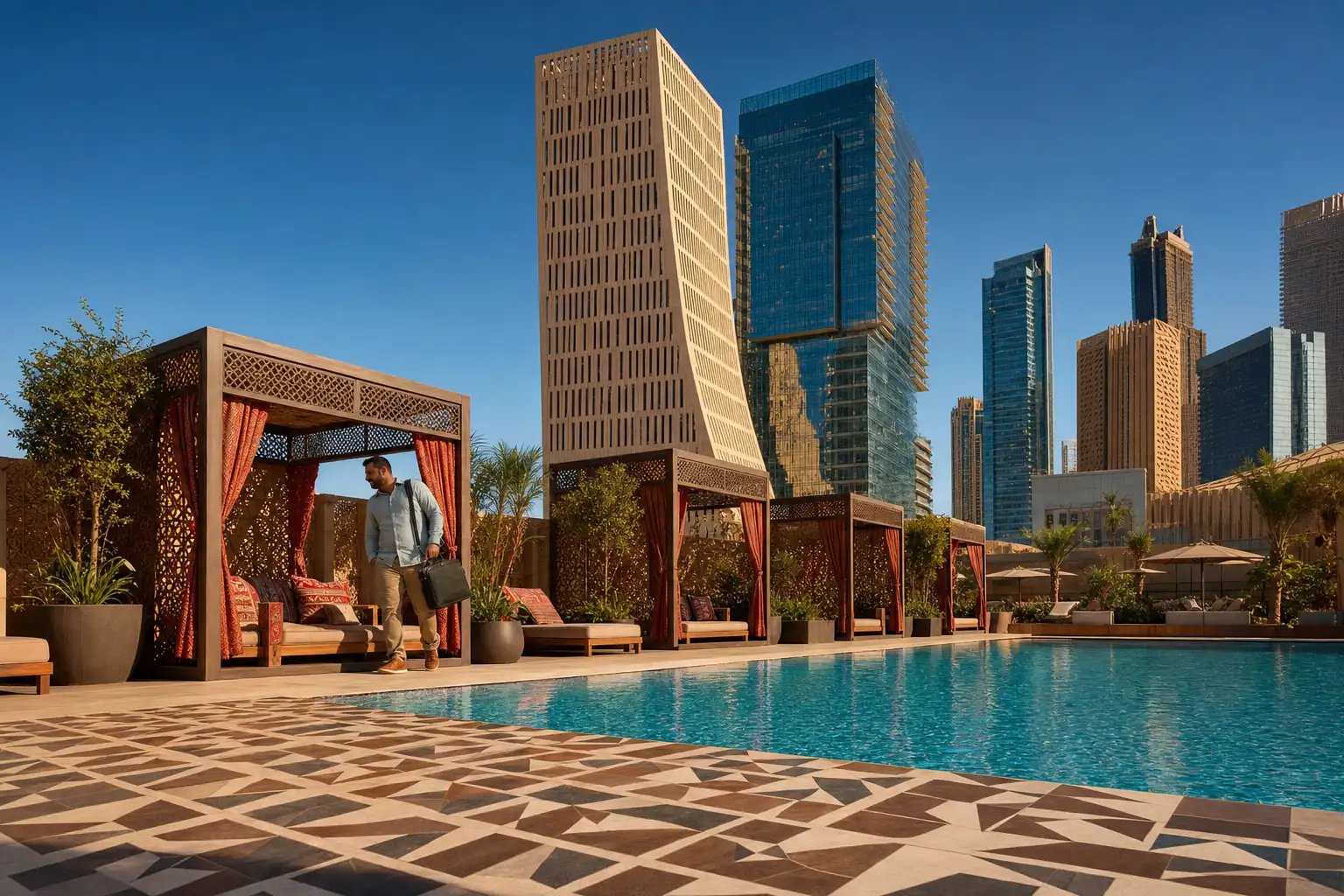 W Riyadh KAFD hotel opening King Abdullah Financial District Saudi Arabia