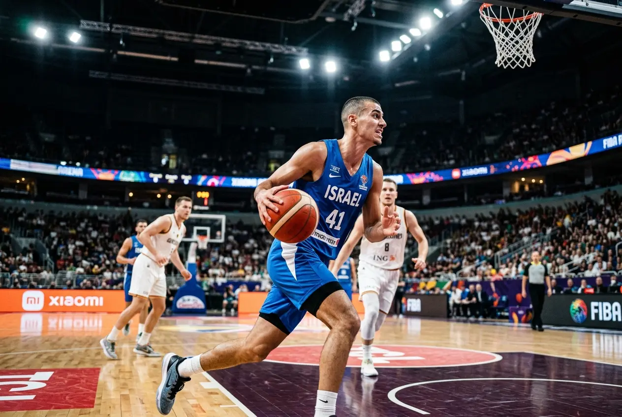 Yam Madar Israel men's basketball FIBA World Cup qualifier