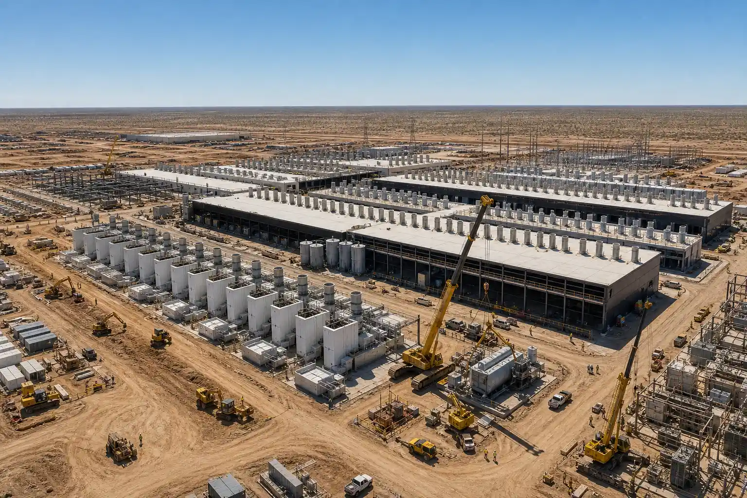 Amazon Pecos County Texas AI data center gas power plant