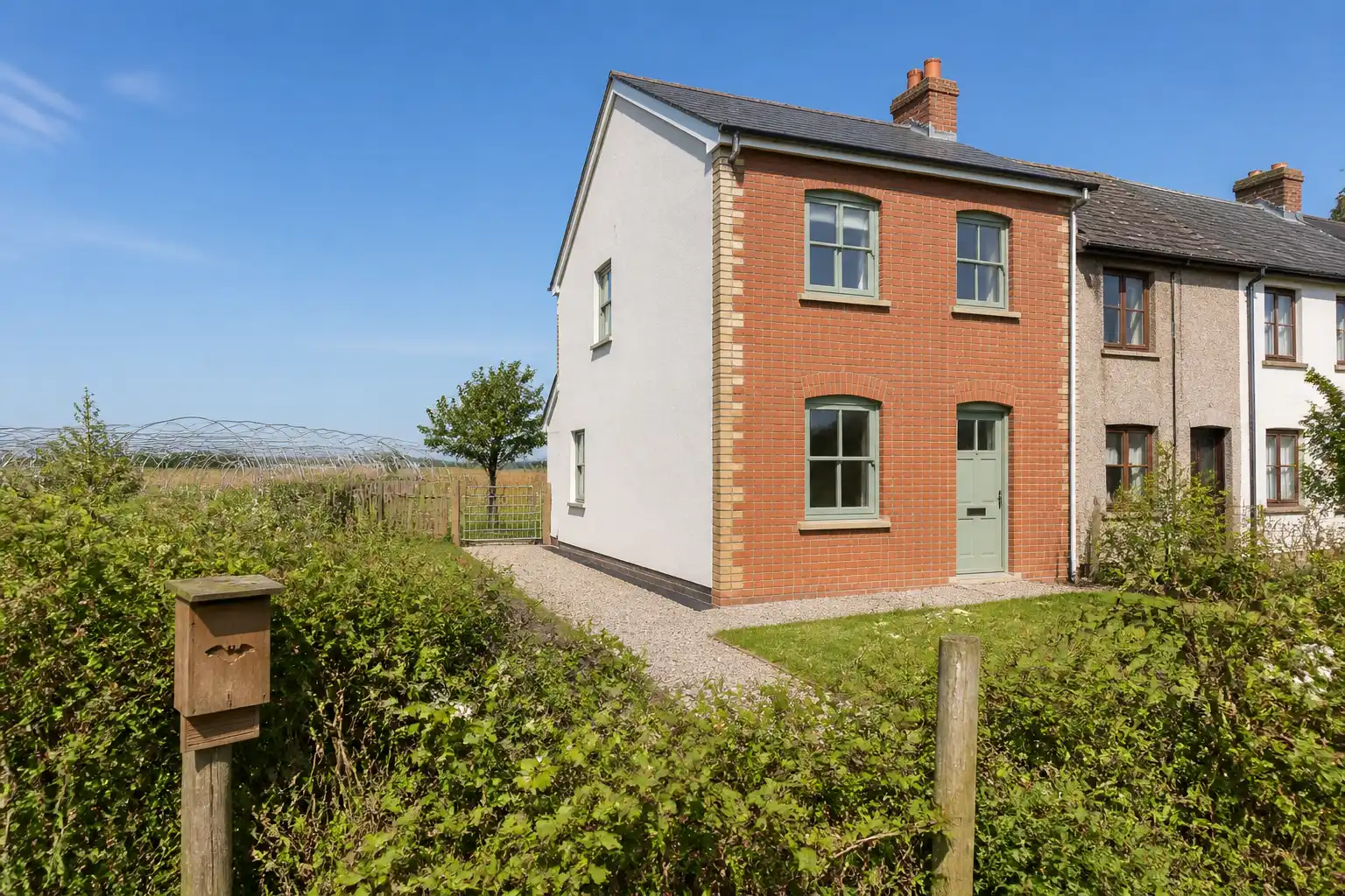Ammanford Mill Terrace two-storey house planning green infrastructure