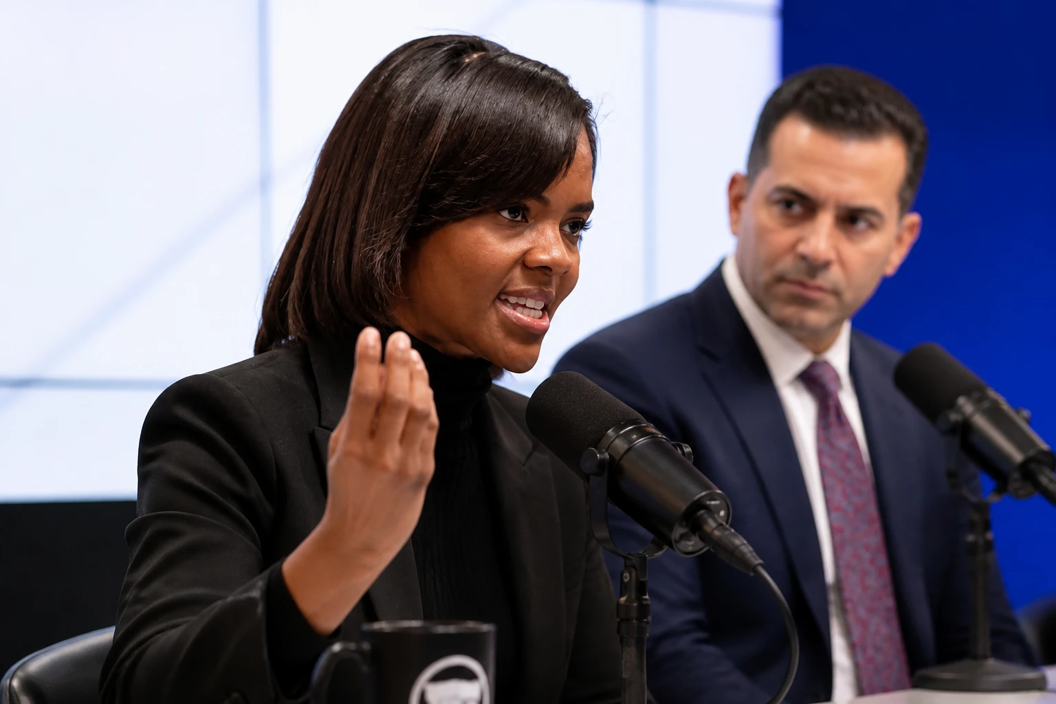 Candace Owens debate concession no Israel proof Charlie Kirk