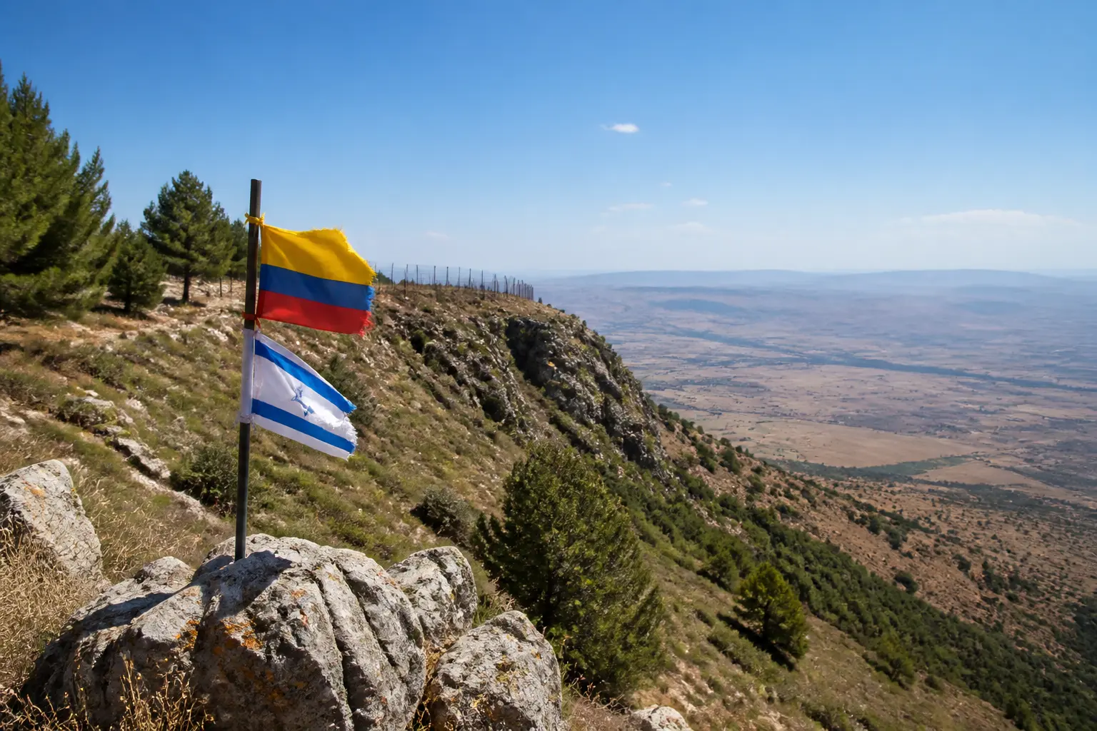Colombia recognizes Israeli sovereignty Golan Heights plateau 2026