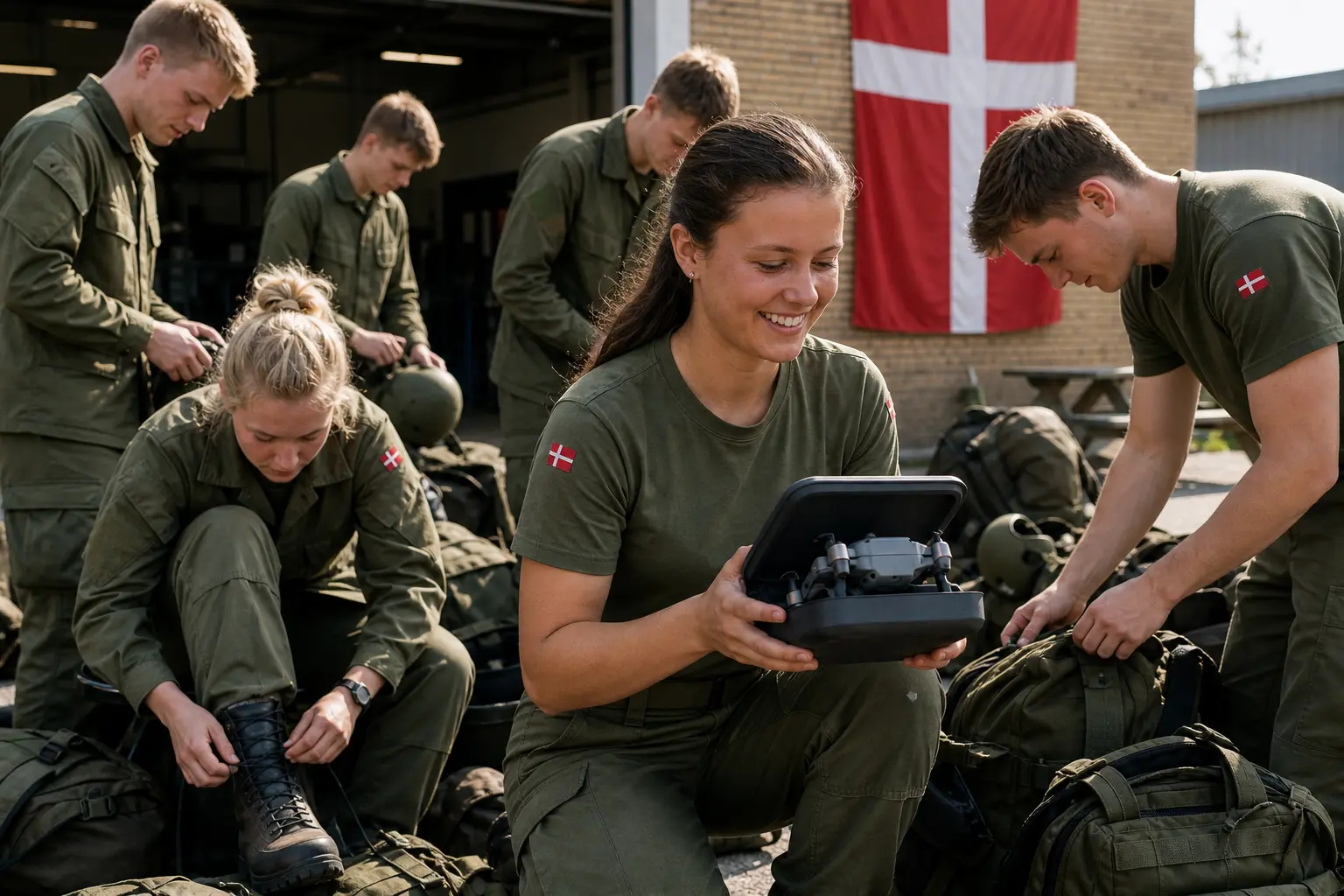 Denmark 1600 new conscripts start 11-month Arctic service