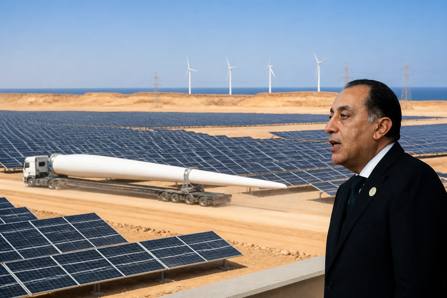 Egypt China clean energy Benban solar wind BRI projects