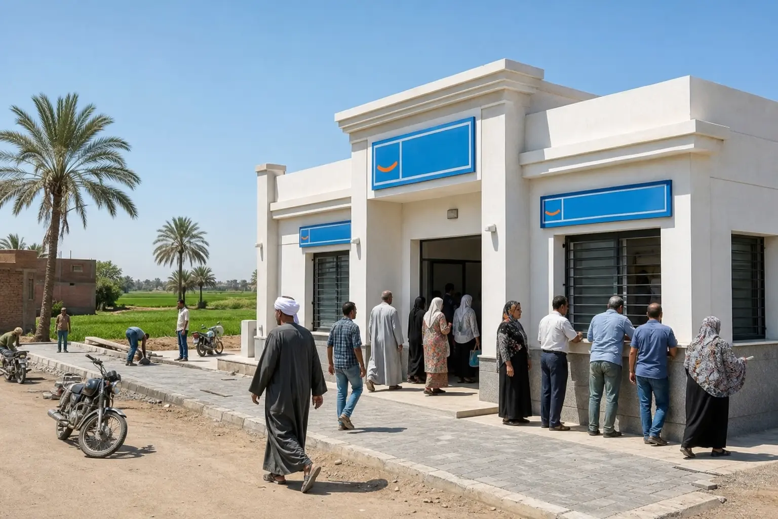 Haya Karima rural Egypt village service complex development