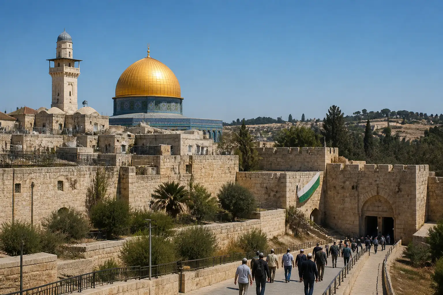 Ishaq Dar Amman Jerusalem ministerial meeting Al-Aqsa threat