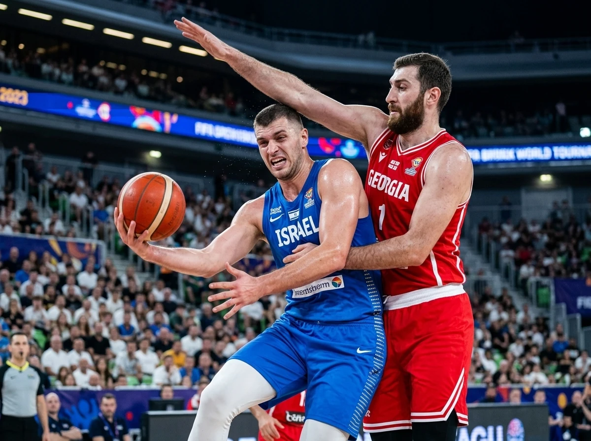 Israel national basketball team Sorkin Madar Georgia friendly loss