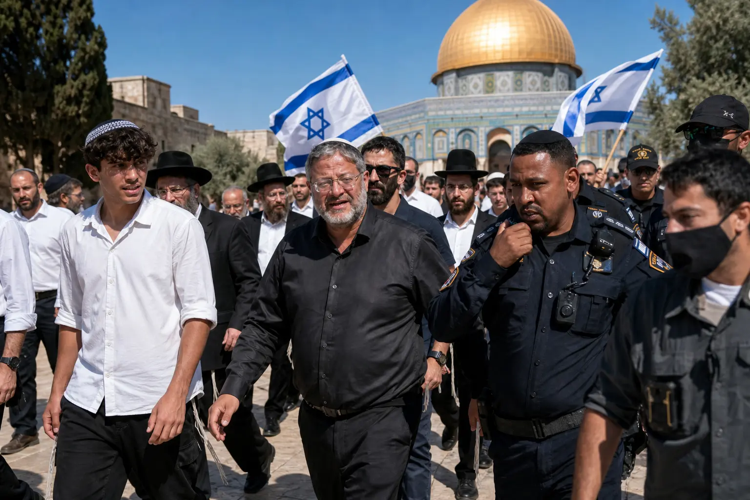 Jordan al-Aqsa mosque Israeli takeover threat Ben Gvir