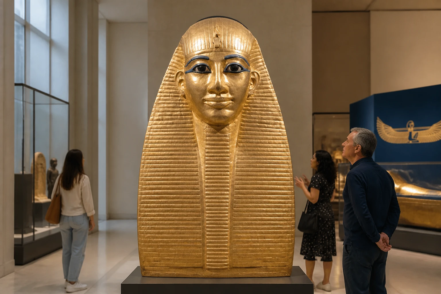 Treasures of the Pharaohs de Young Golden City artifacts debut