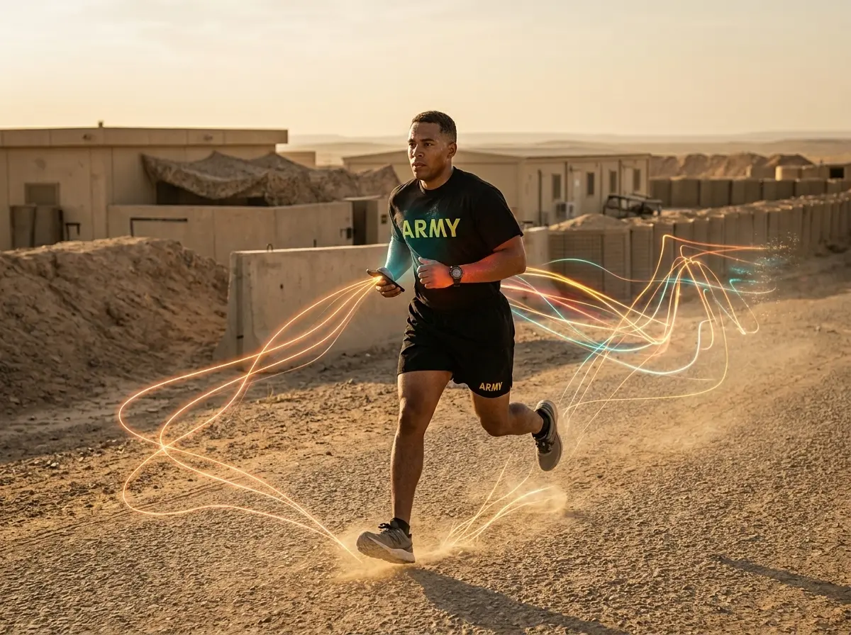 US troops Strava fitness app data Middle East bases exposure