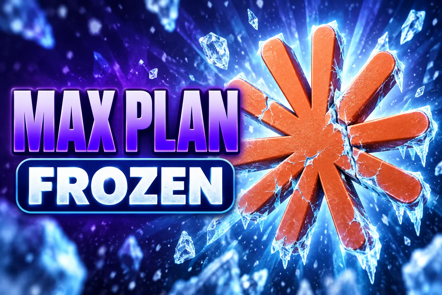 Claude Max plan frozen after stolen sessions