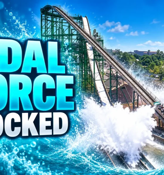 Hersheypark Tidal Force docked after 32 years